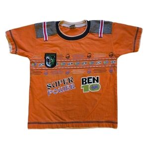 Vintage Y2K early 2000s Ben10 orange graphic t-shirt